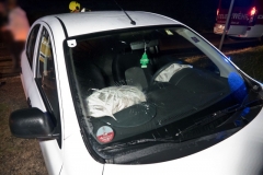 20191014 Wildunfall auf der Weinbergstraße in Pfaffstätten