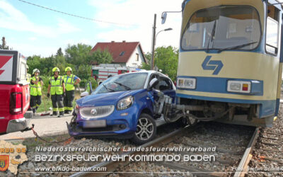 Unfall bei WLB-Bahnübergang