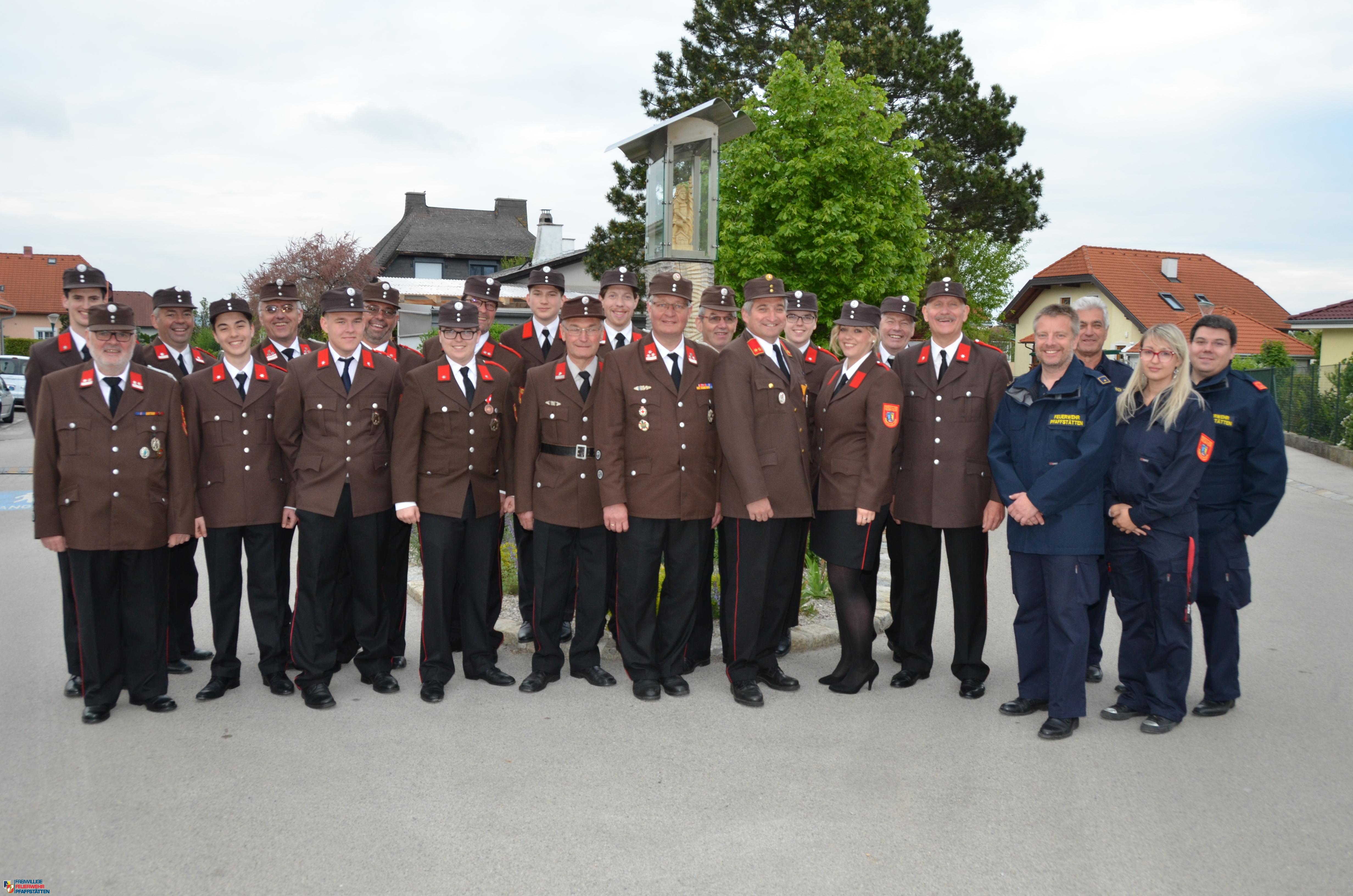 Ortsflorianitag der Freiwilligen Feuerwehr Pfaffstätten