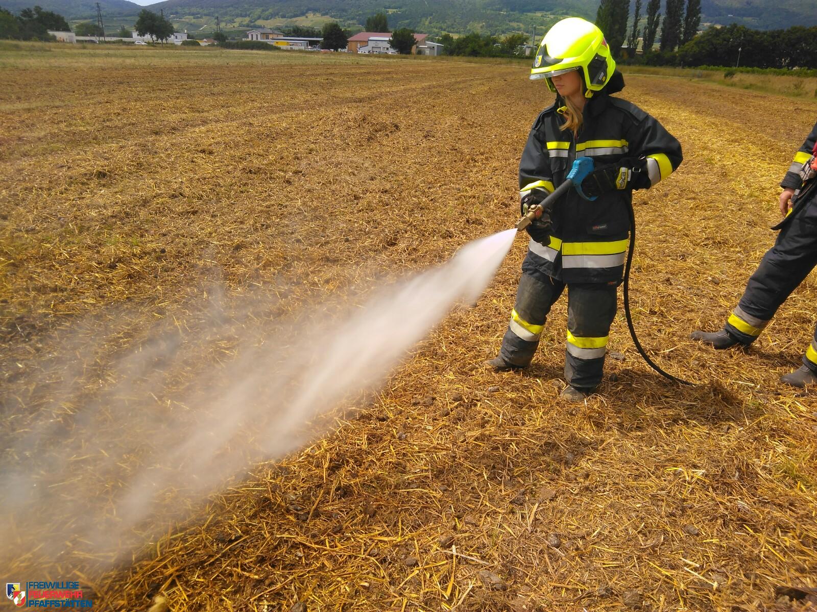 Flurbrand in Pfaffstätten