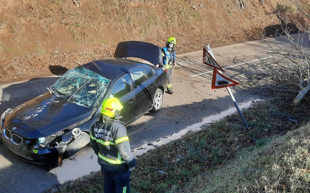 Verkehrunfall mit vielen Schutzengeln