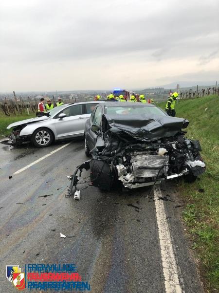 Verkehrsunfall auf der Weinbergstraße